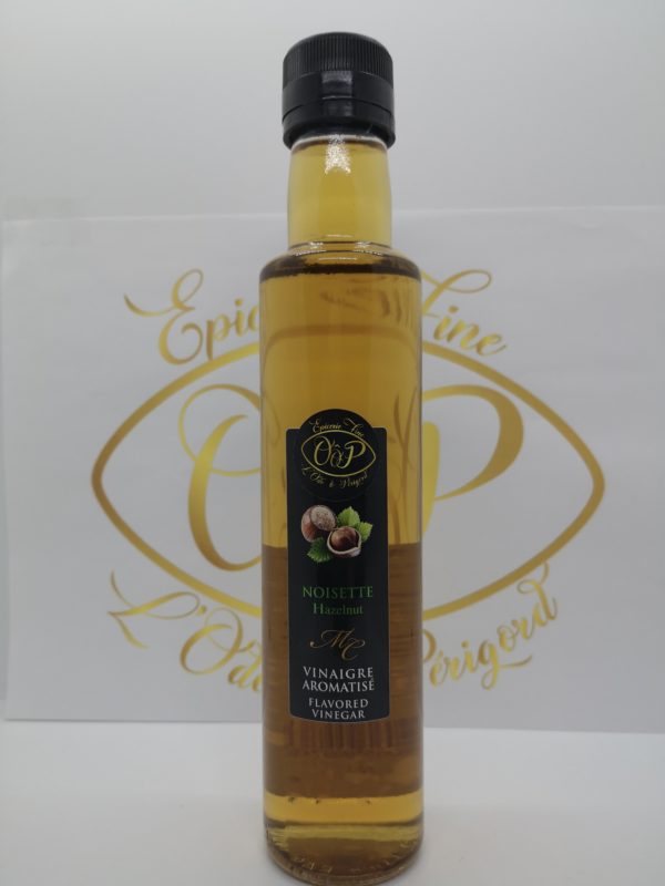 Vinaigre de vin à la noisette 250ml.