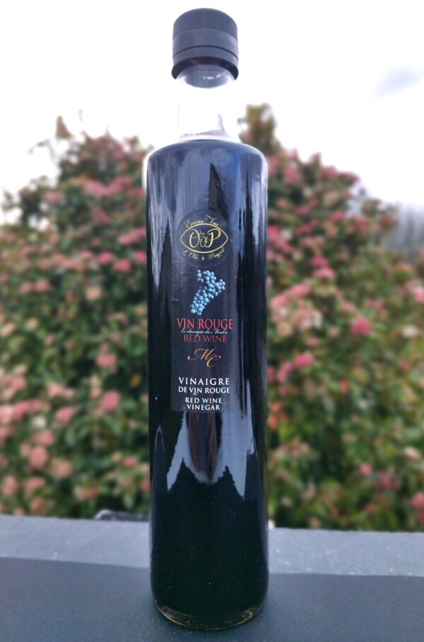 Vinaigre de vin rouge 500ml.