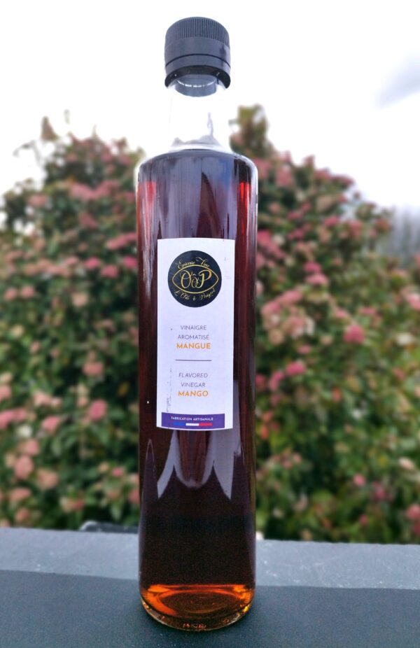 Vinaigre de vin à la mangue 500ml.