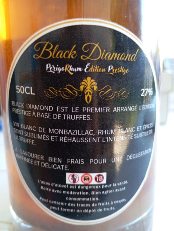 Rhum au Monbazillac et à la Truffe Noire du Périgord. – Image 2