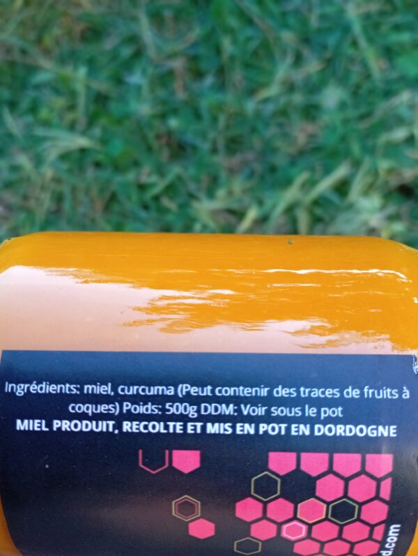 Miel au Curcuma 500 gr – Image 2