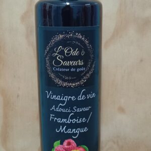 Vinaigre de vin saveur Framboise/Mangue 500ml