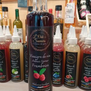Vinaigre de vin à la framboise 500ml.