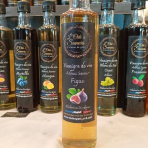 Vinaigre de vin blanc à la Figue 500ml.
