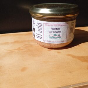 Rillettes pur Canard du Périgord 180gr.