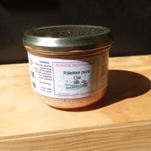 Rillettes pure Oie du Périgord 180gr.
