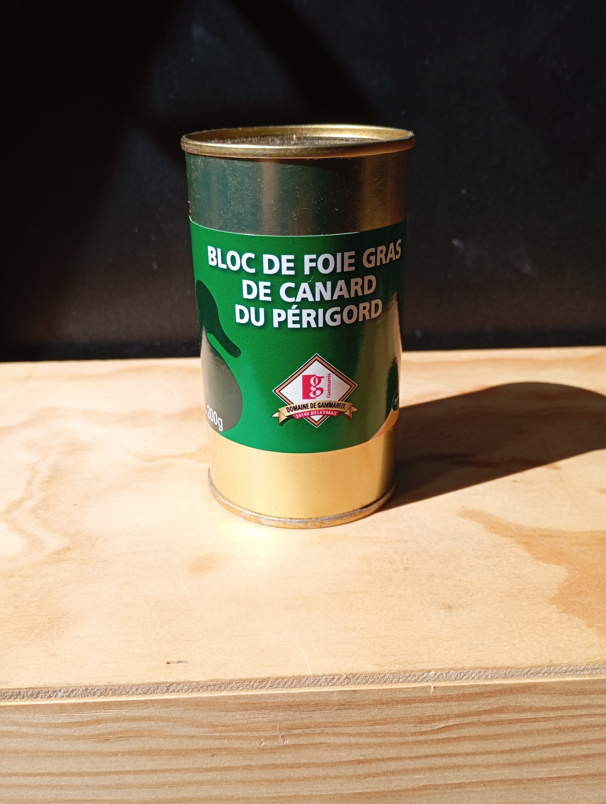 Bloc de foie gras de canard IGP Périgord 200gr.